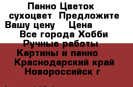 Панно Цветок - сухоцвет. Предложите Вашу цену! › Цена ­ 4 000 - Все города Хобби. Ручные работы » Картины и панно   . Краснодарский край,Новороссийск г.